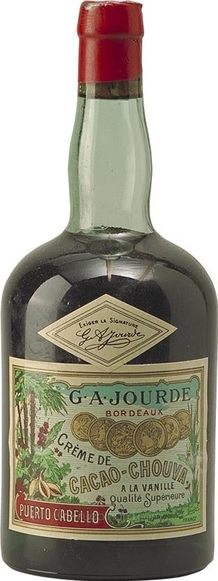 Jourde G.A. Crème de Cacao Chouva (1920s), Superieure, Puerto Cabello, Bordeaux - Rue Pinard