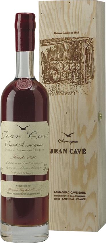 1950 Jean Cavé Bas Armagnac - Bottled in 1999 - Slijterij Rue Pinard 