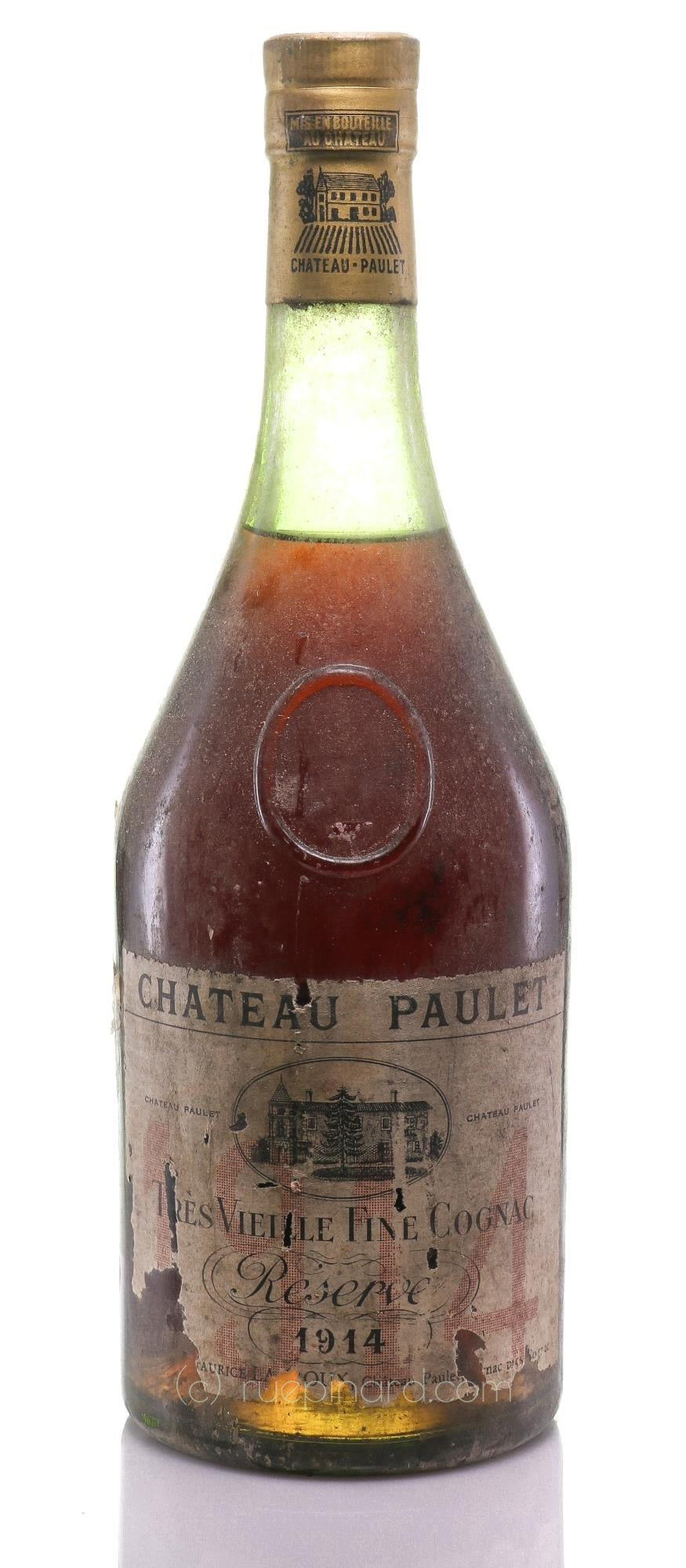 Château Paulet 1914 Vintage Cognac - Rue Pinard