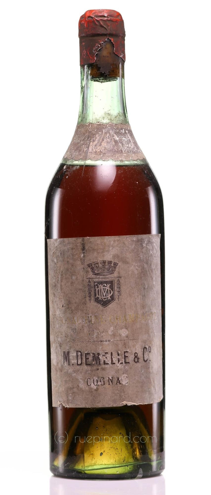 1865 Demelle M. Fine Champagne Cognac - Aged 150+ Years - Rue Pinard