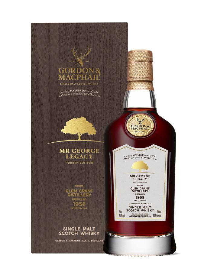 Glen Grant 65 Years 1958 Mr George Legacy - 4e Editie - Slijterij Rue Pinard 