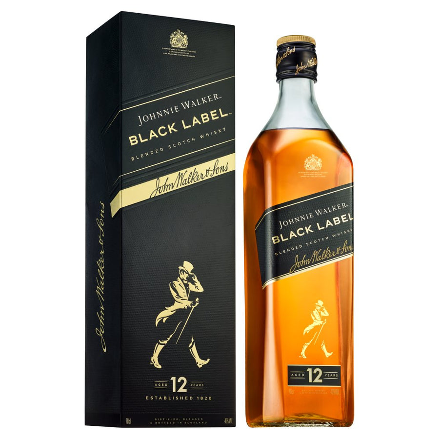 Johnnie Walker Black Label 70cl - Slijterij Rue Pinard 