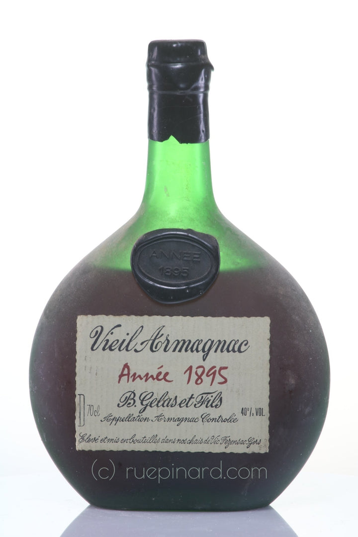 Gelas & Fils 1895 Vieil Armagnac Basquaise Barrel Aged - Rue Pinard