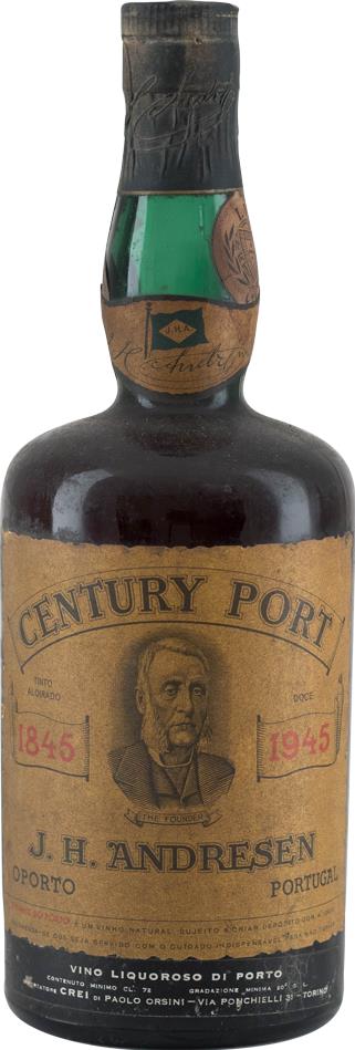 J.H. Andresen Century Port 1845-1945 Tawny 10 Jaar - Slijterij Rue Pinard 