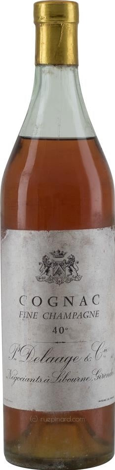 P. Delaage 1930 Cognac, Fine Champagne Region - Rue Pinard