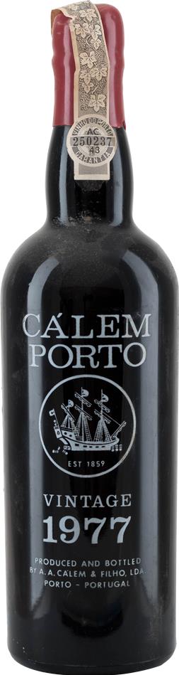 1977 Calem Port - Zeldzame Vintage Port - Slijterij Rue Pinard 