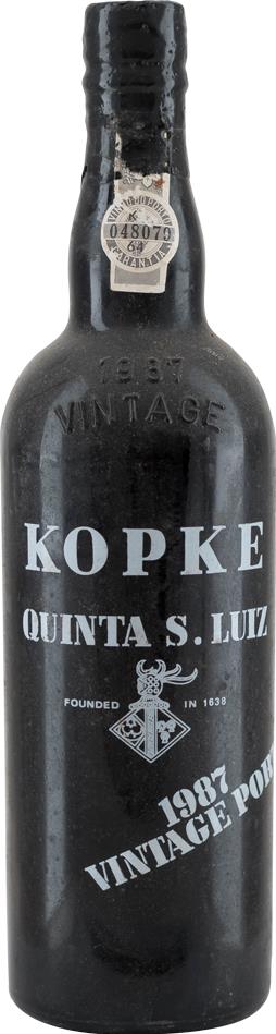 Kopke 1987 Quinta Sao Luiz Vintage Port - Slijterij Rue Pinard 