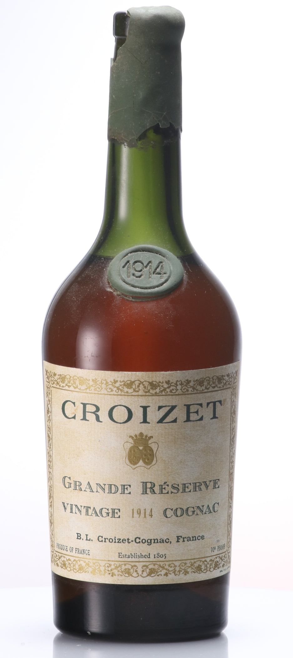 Croizet Grande Reserve 1914 Cognac - Slijterij Rue Pinard 