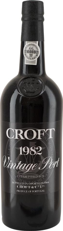 1982 Croft Vintage Port - Slijterij Rue Pinard 