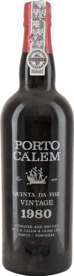 Calem 1980 Vintage Port - Quinta Da Foz - Slijterij Rue Pinard 