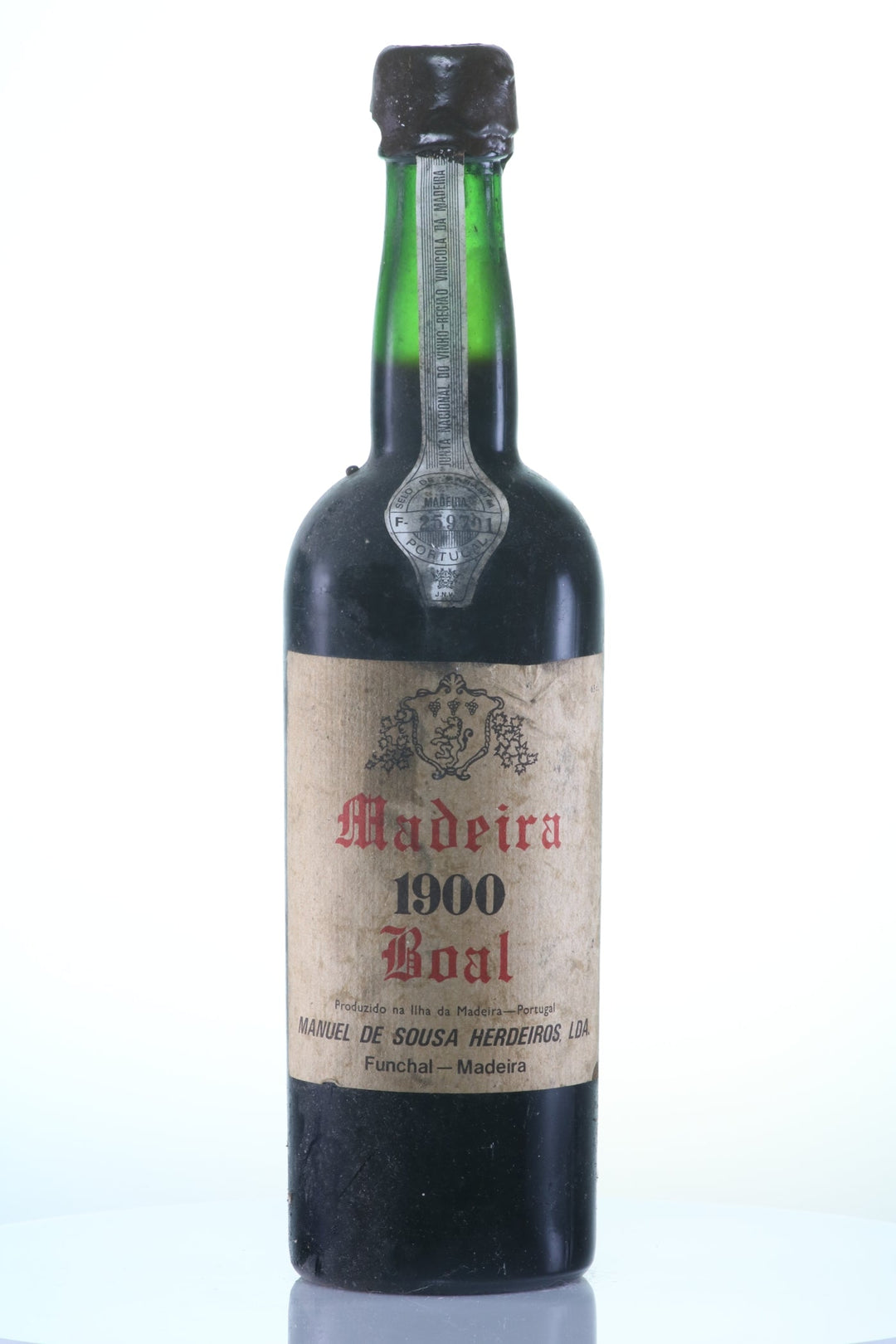 1900 Manuel de Sousa Herdeiros Boal Vintage Madeirawein