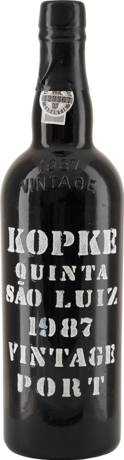 1987 Kopke Quinta São Luiz Vintage Port - Slijterij Rue Pinard 