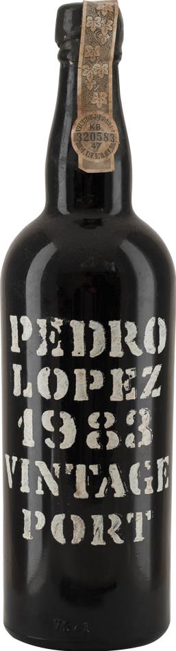 1983 Pedro Lopez Vintage Port - Slijterij Rue Pinard 