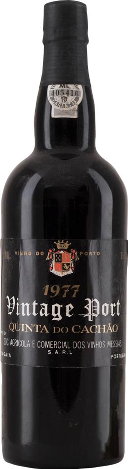 1977 Messias Quinta do Cachào Vintage Port - Slijterij Rue Pinard 