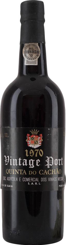 1970 Messias Quinta do Cachão Vintage Port - Slijterij Rue Pinard 