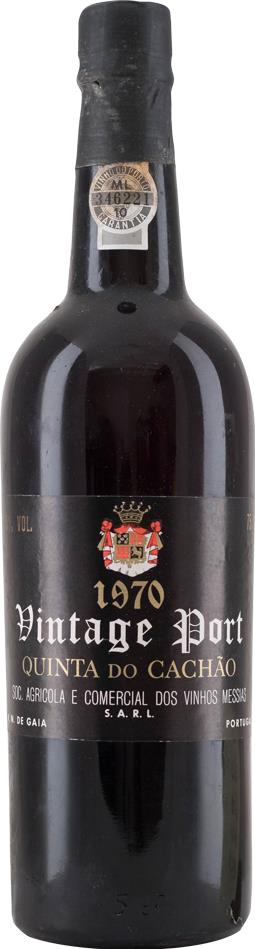 Messias Port Quinta do Cachão 1970 - 93-Punten Vintage Delicatesse - Slijterij Rue Pinard 