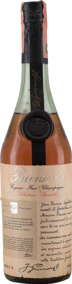 Prunier Grande Fine Champagne Cognac Selection Speciale - Slijterij Rue Pinard 