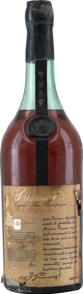 Prunier V.S.O.P Fine Champagne Cognac Magnum 1.5L - Slijterij Rue Pinard 