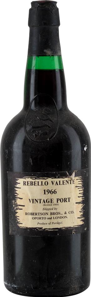 1966 Robertson's Rebello Valente Vintage Port - Slijterij Rue Pinard 