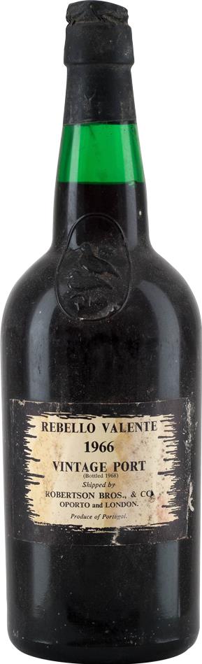 1966 Robertson's Rebello Valente Vintage Port - Slijterij Rue Pinard 