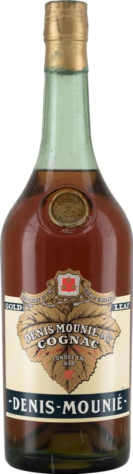 Cognac Denis Mounié Gold Leaf Magnum, 1960s - Slijterij Rue Pinard 