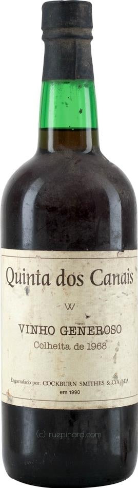 Cockburn Quinta Dos Canais Colheita 1968 (bottled 1990) - Alto Douro - Rue Pinard