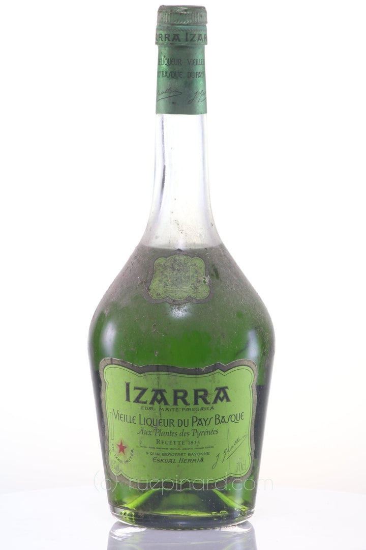 Izarra Verte liqueur - 1835 Basque Country Traverse Aged Non-Vintage - Rue Pinard