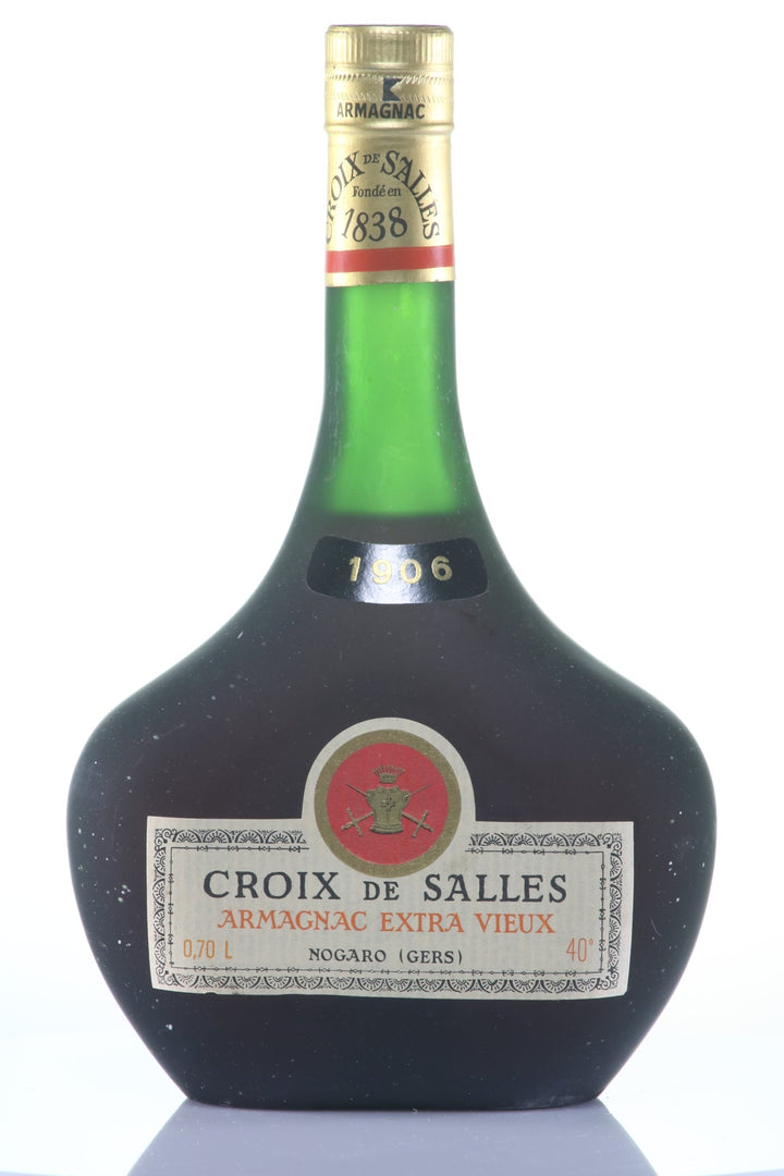 1906 Croix de Salles Armagnac Extra Vieux - Slijterij Rue Pinard 