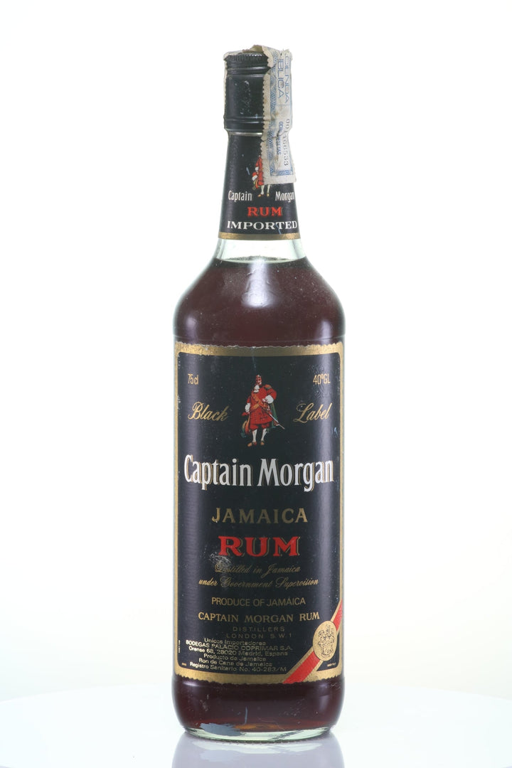 Captain Morgan Black Bottling Rum 1980 Jamaica - Slijterij Rue Pinard 