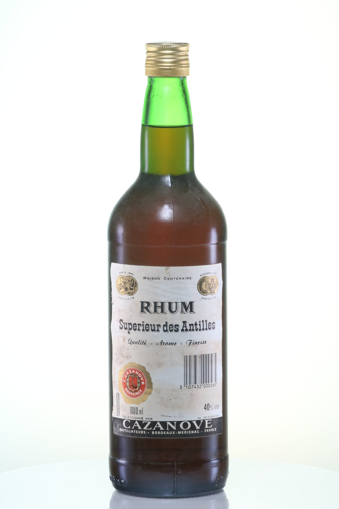 1980 Cazanove Rum Maison Centenaire Supérieur - Slijterij Rue Pinard 