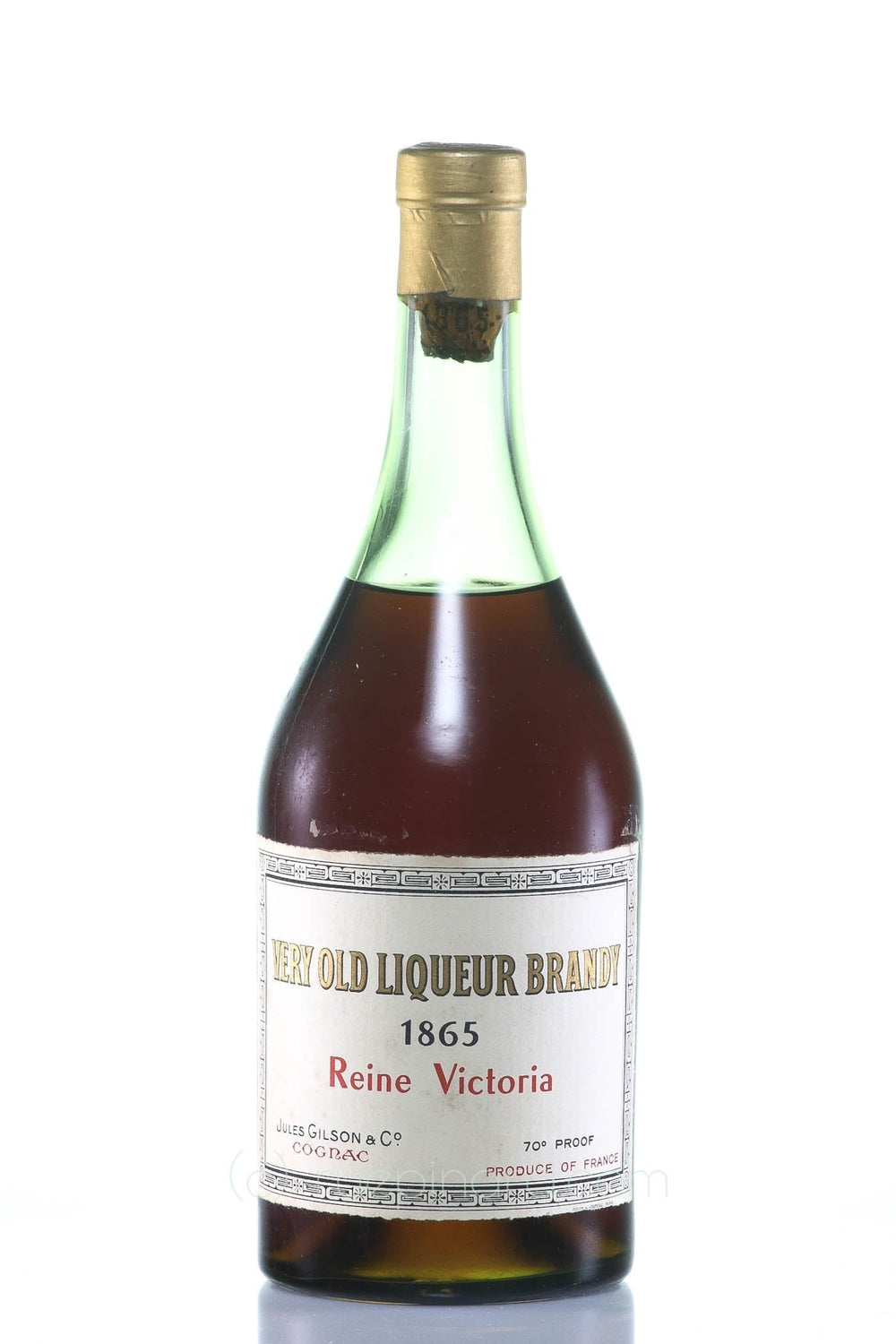 1865 Jules Gilson & Co Cognac - Reine Victoria - Rue Pinard