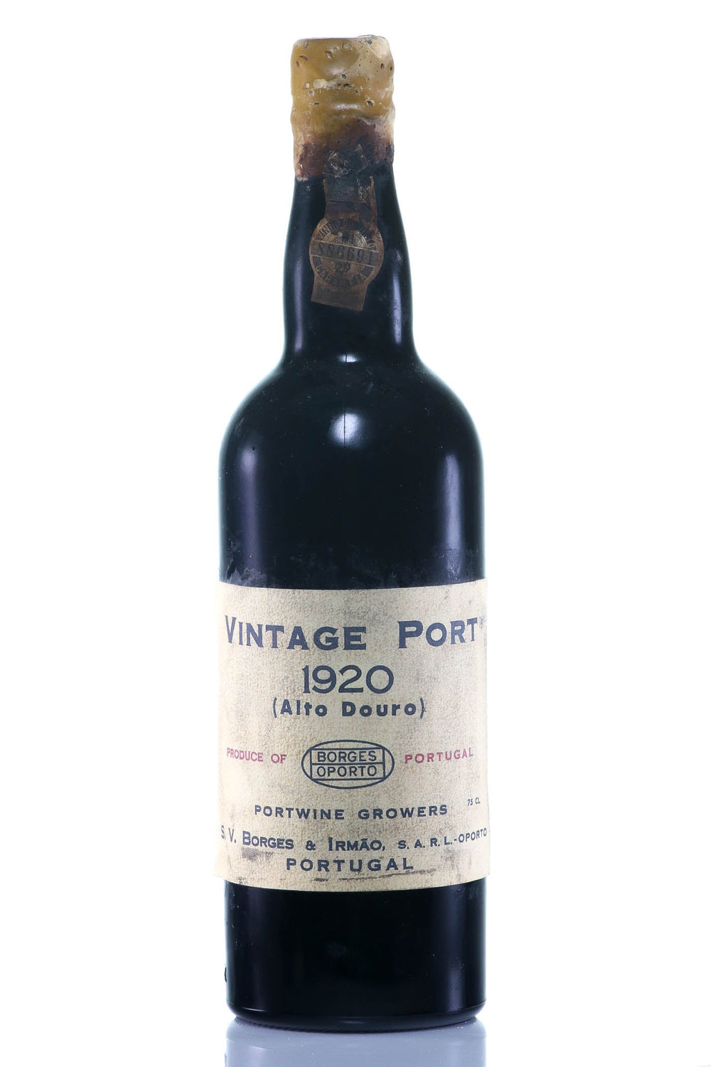 Borges & Irmao Vintage Port 1920 - Een Tijdloze Parel uit Alto Douro - Slijterij Rue Pinard 