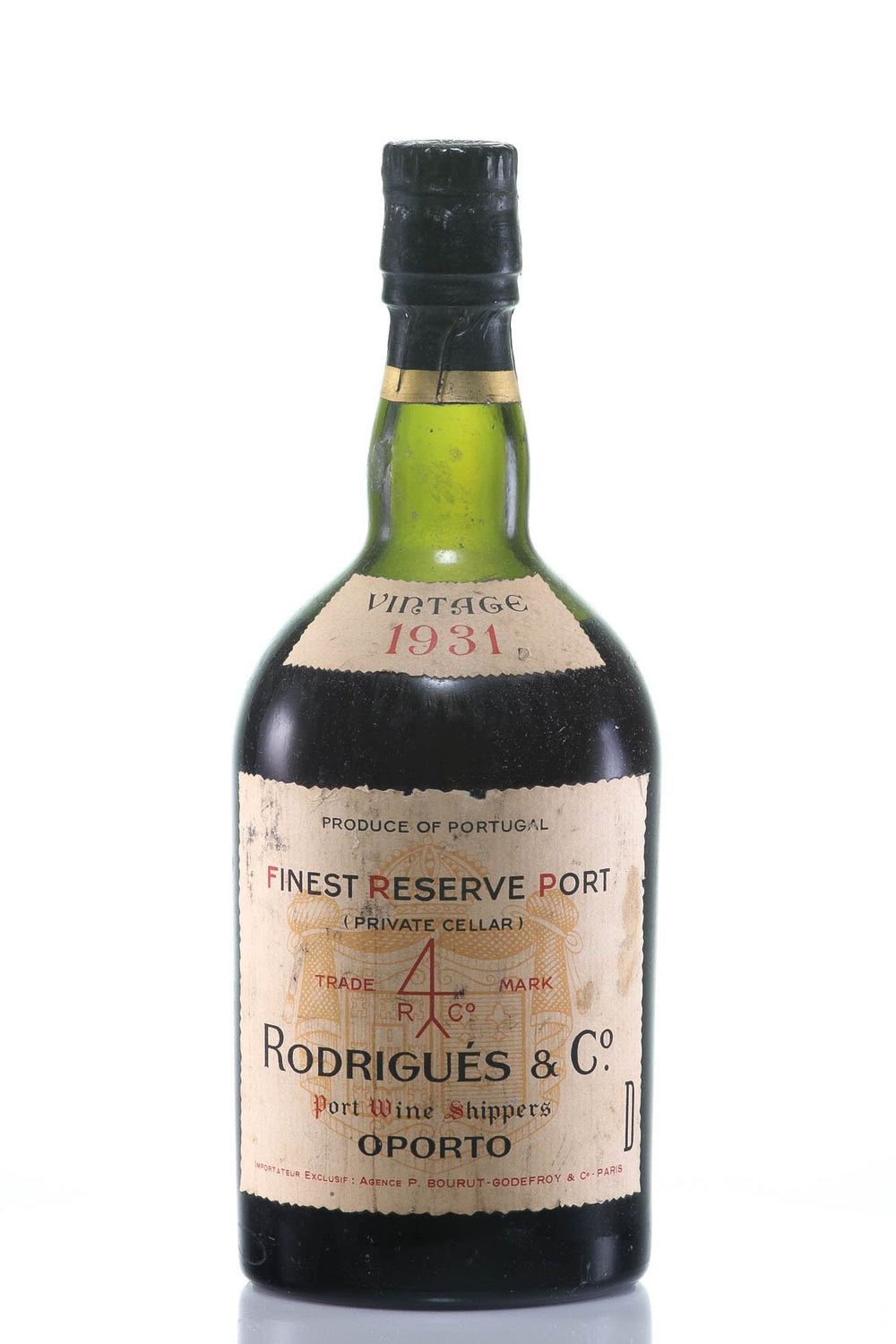 Rodrigues & Co 1931 Vintage Port Finest Reserve - Slijterij Rue Pinard 