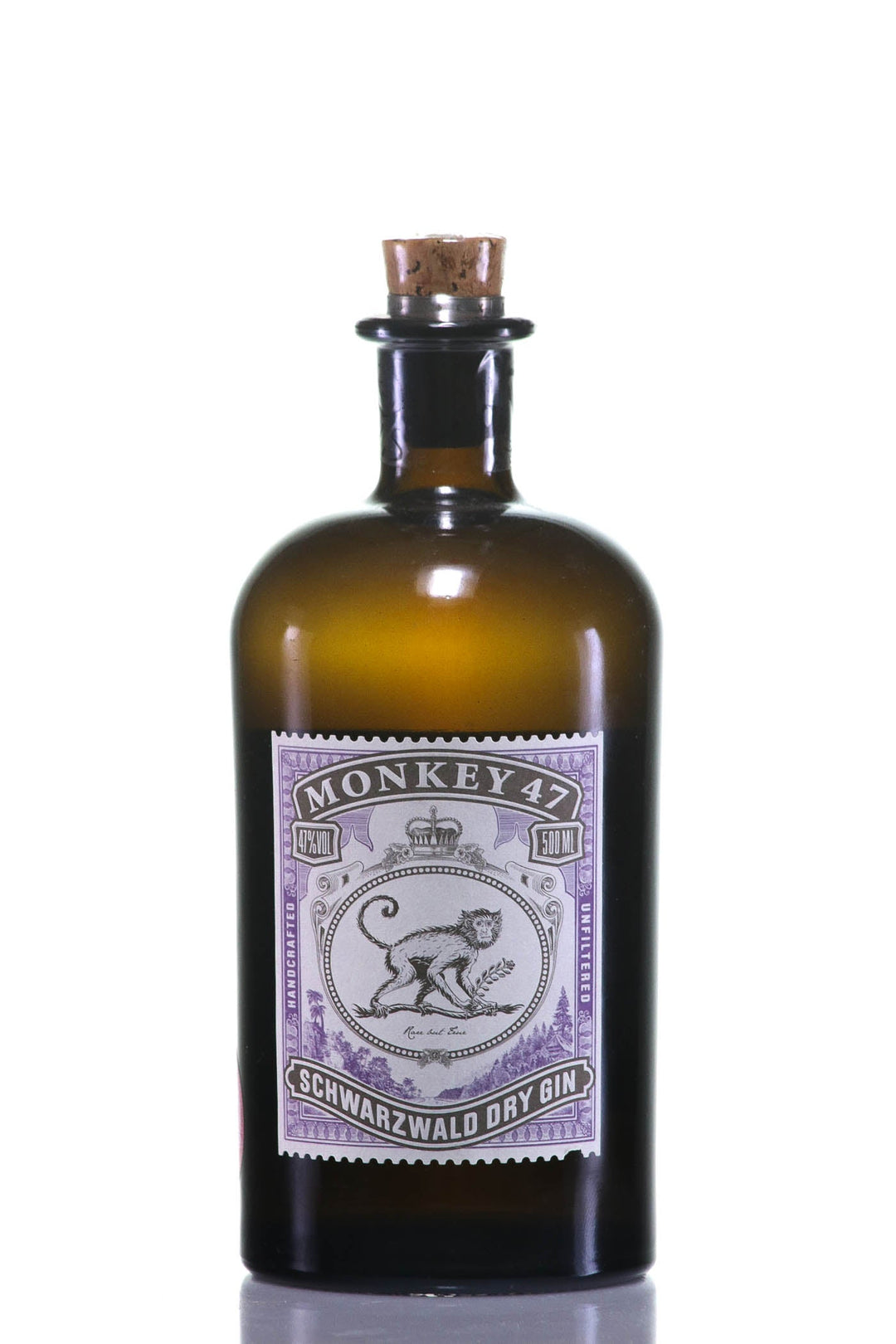 Monkey 47 Schwarzwald Dry Gin 2012 - Demi-Litre Bottle - Slijterij Rue Pinard 