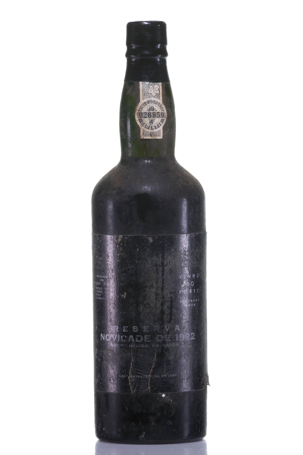 Burmester & Co 1922 Port J.W. Reserva Novidade Vintage Port - Slijterij Rue Pinard 