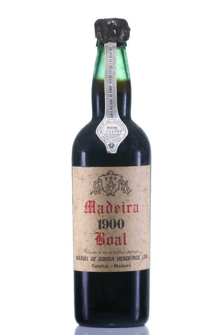 Madeira Manuel de Sousa Herdeiros Bual 1900