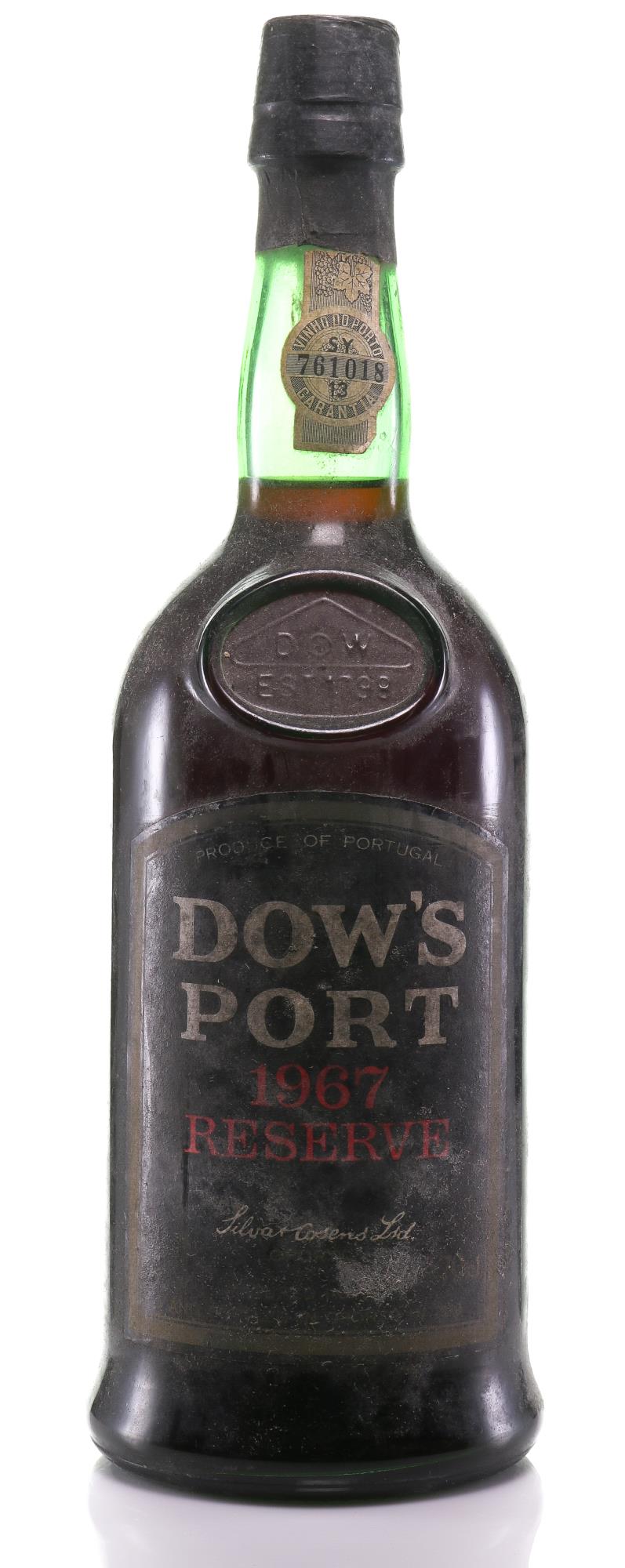 1967 Dow Porto Vintage Reserve Cognac - Slijterij Rue Pinard 