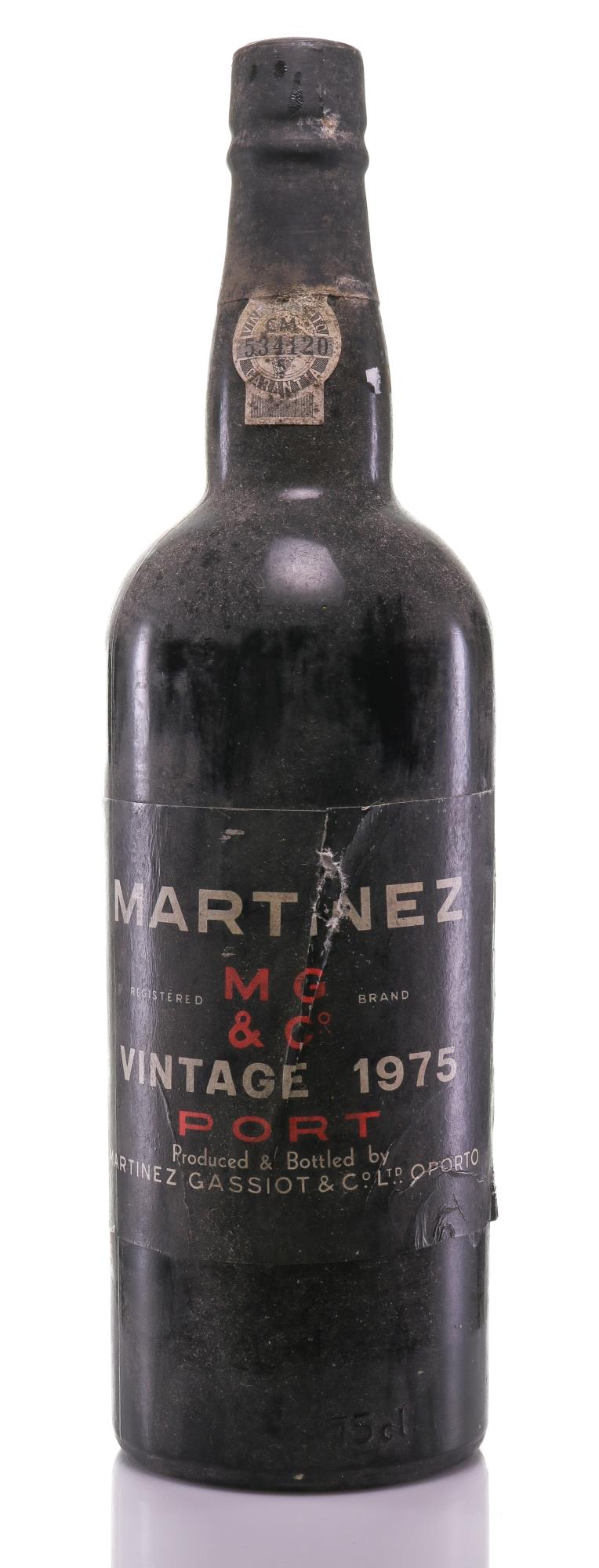 1975 Martinez Gassiot Port - Uitzonderlijke Vintage - Slijterij Rue Pinard 