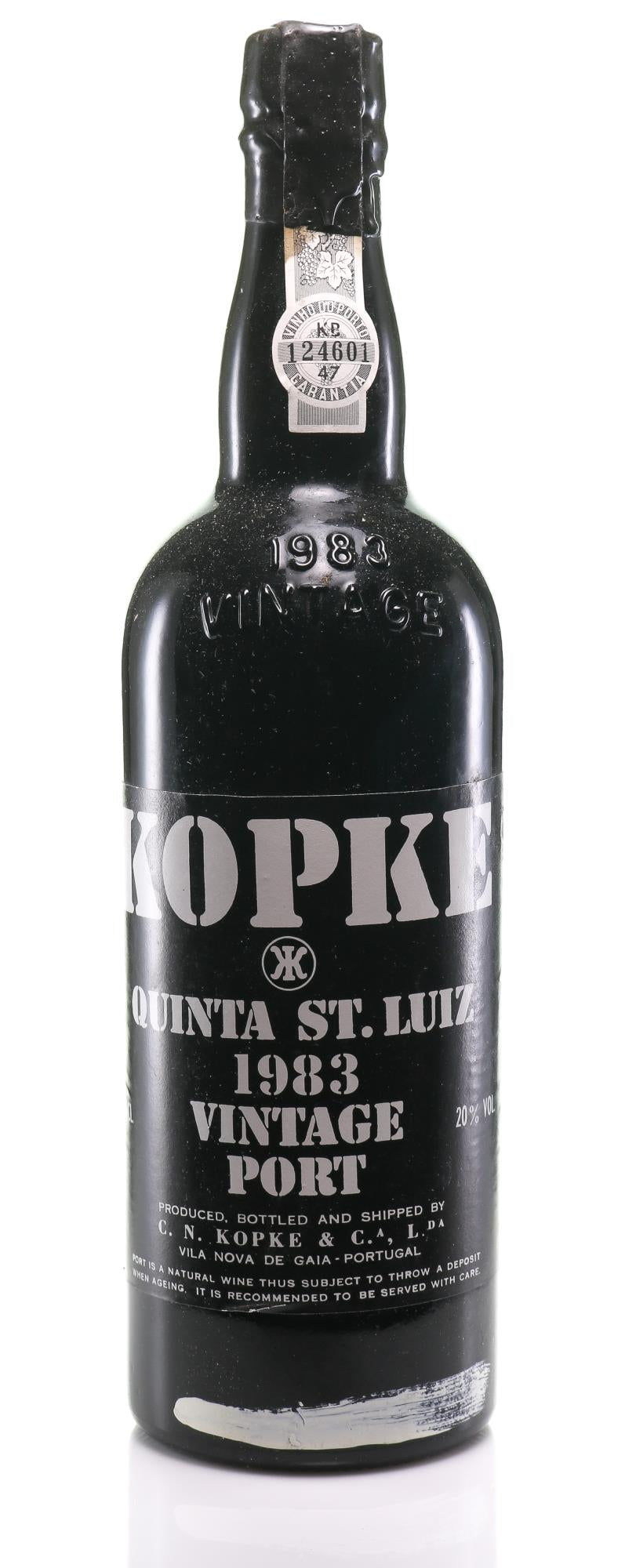 Kopke 1983 Vintage Port van Quinta St. Luiz - Slijterij Rue Pinard 