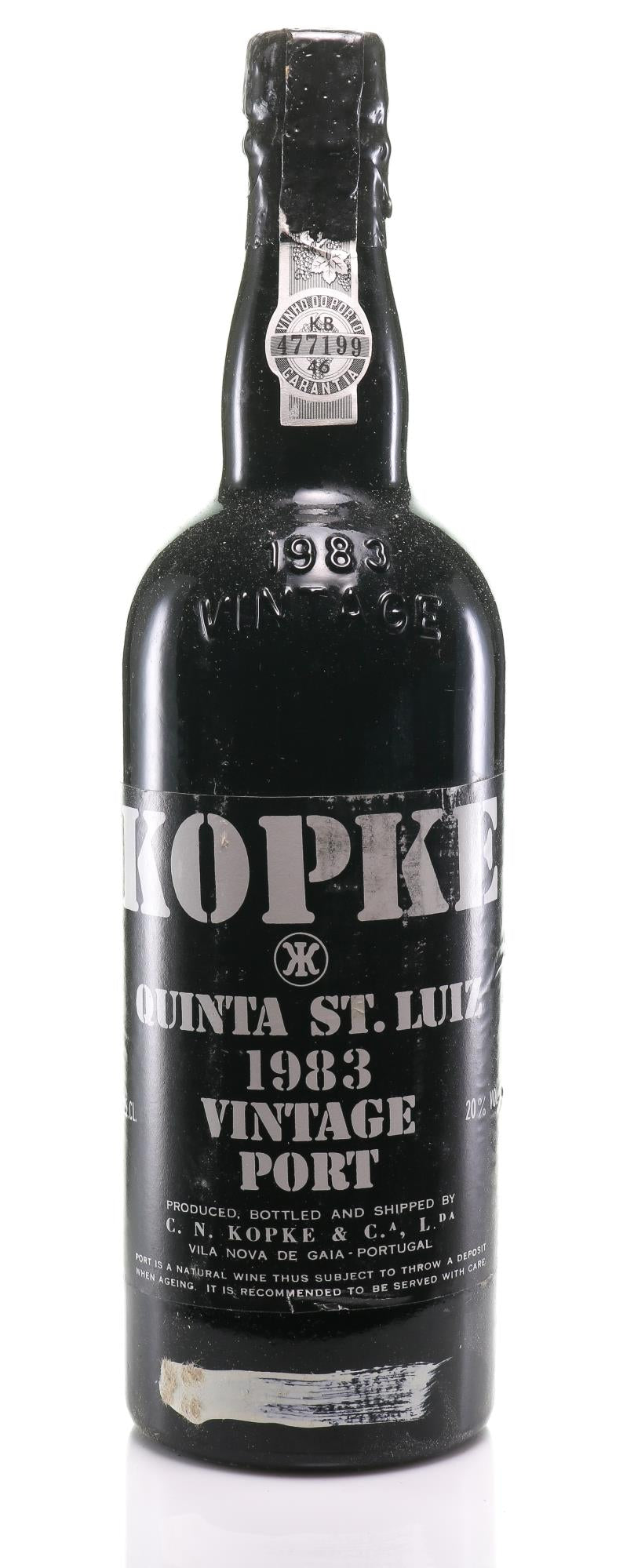 1983 Kopke Vintage Port, Quinta St. Luiz - Slijterij Rue Pinard 