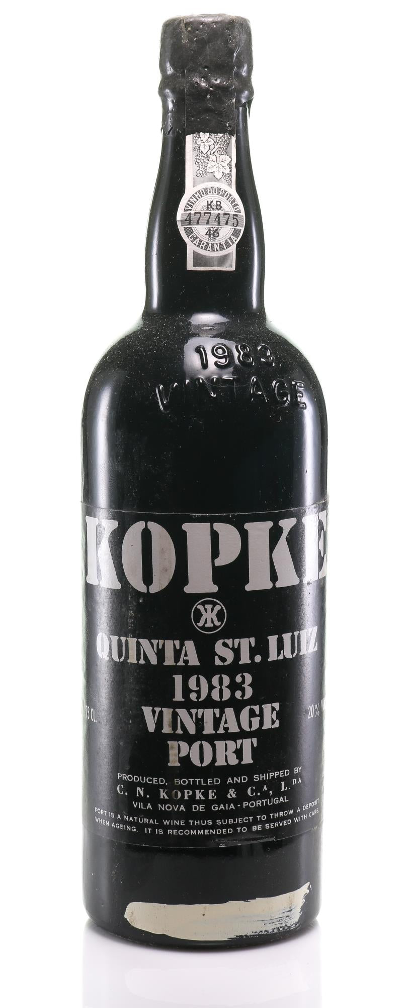 1983 Kopke Vintage Port, Quinta St. Luiz - Slijterij Rue Pinard 