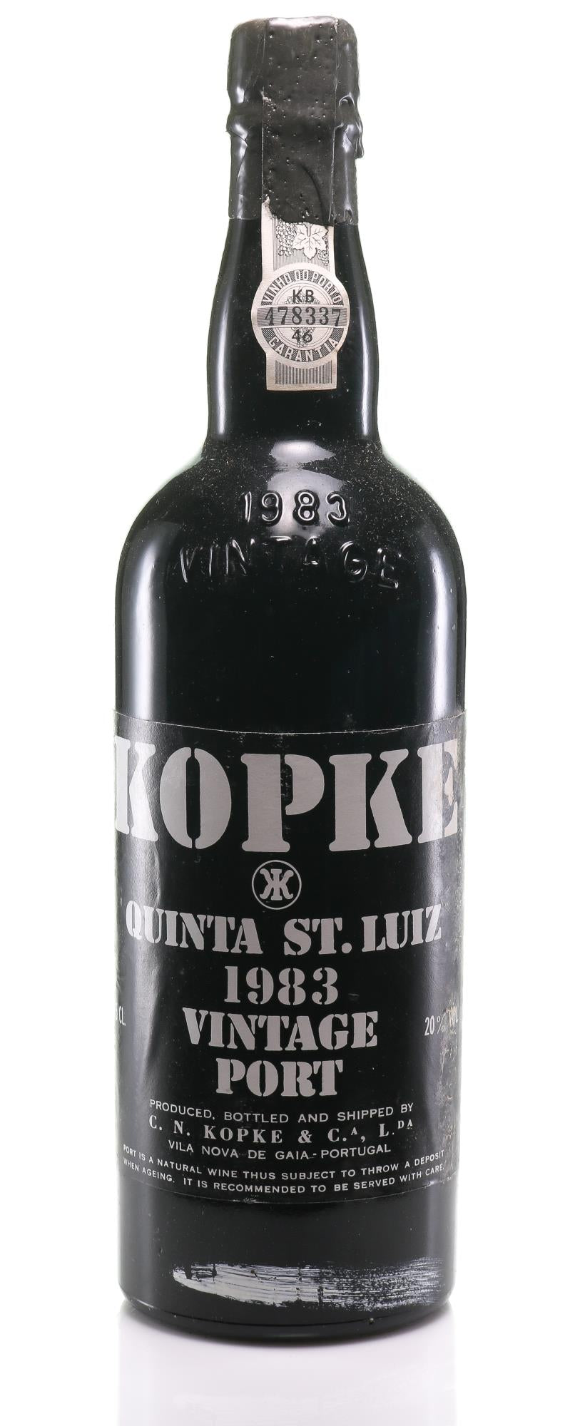 1983 Kopke Vintage Port, Quinta St. Luiz - Slijterij Rue Pinard 