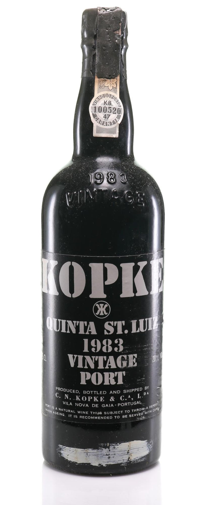 1983 Kopke Vintage Port - Quinta St. Luiz - Slijterij Rue Pinard 