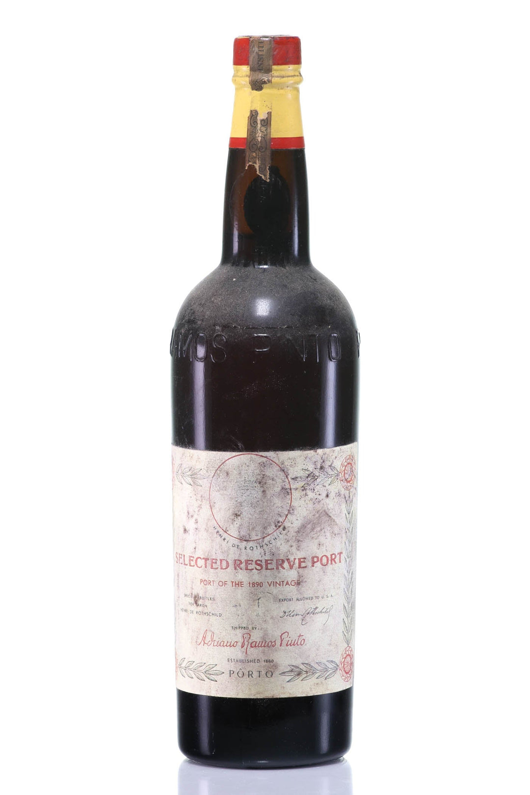 Ramos Pinto Selected Reserve Port 1890 - Baron Henri Rothschild - Slijterij Rue Pinard 