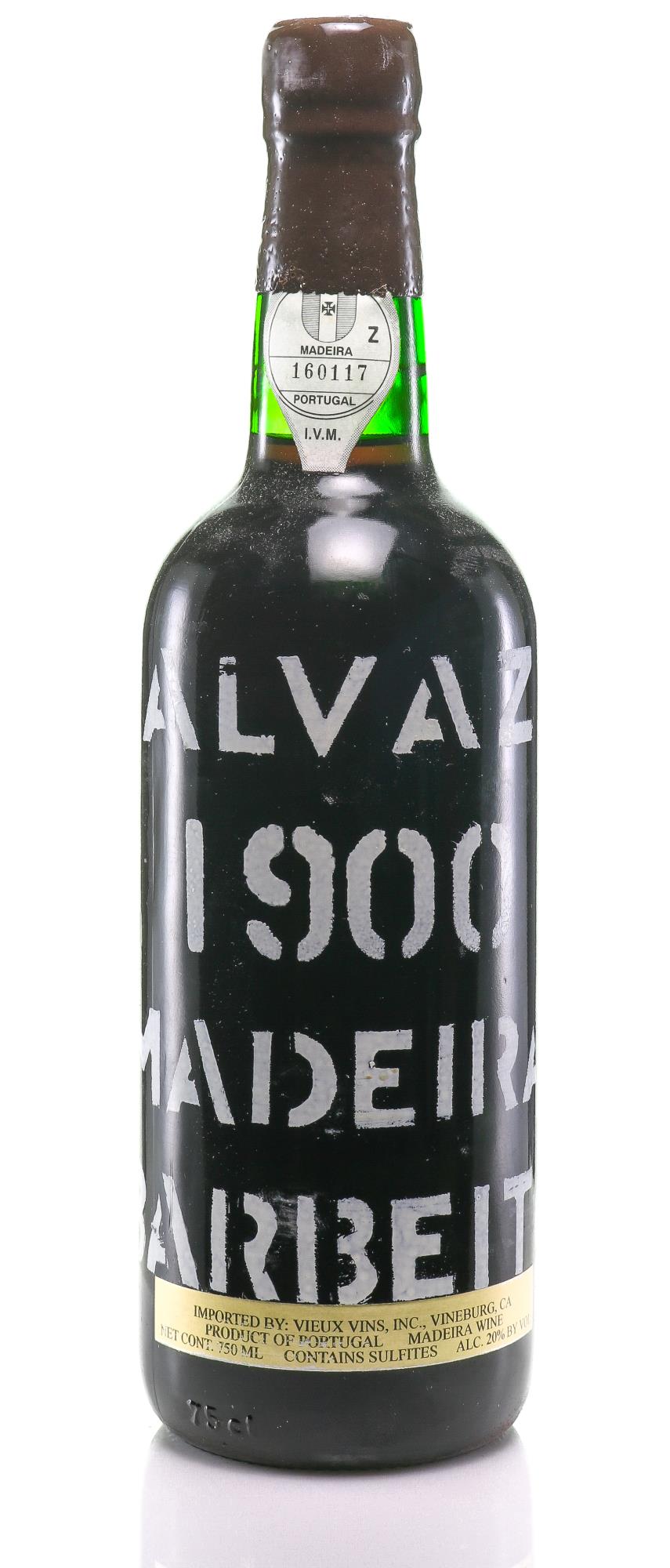 Barbeito Madeira 1900 Malvazia Jahrgang 1995