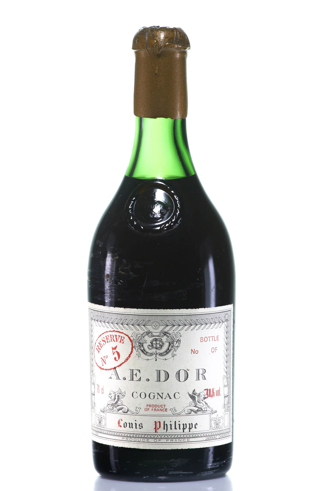 Cognac 1840 A.E. DOR  Reserve No. 5 - Louis Philippe Grande Champagne (1x70cl)