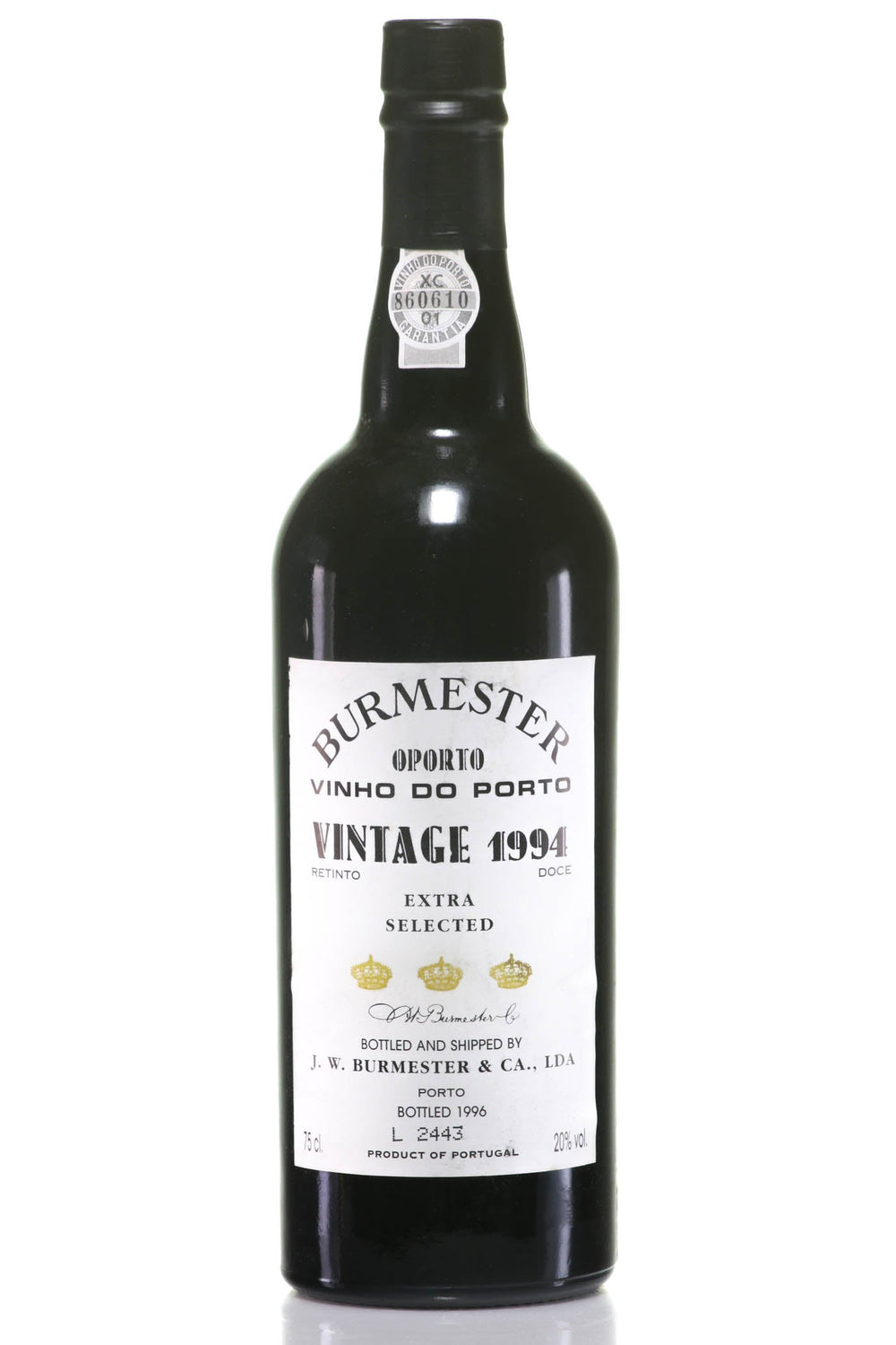 Burmester & Co J.W. Vintage Port 1994 - Extra Selected Port 1996 - Slijterij Rue Pinard 