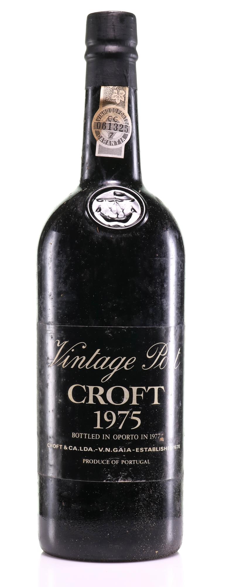 1975 Croft Vintage Port - Bottled 1977 - Slijterij Rue Pinard 