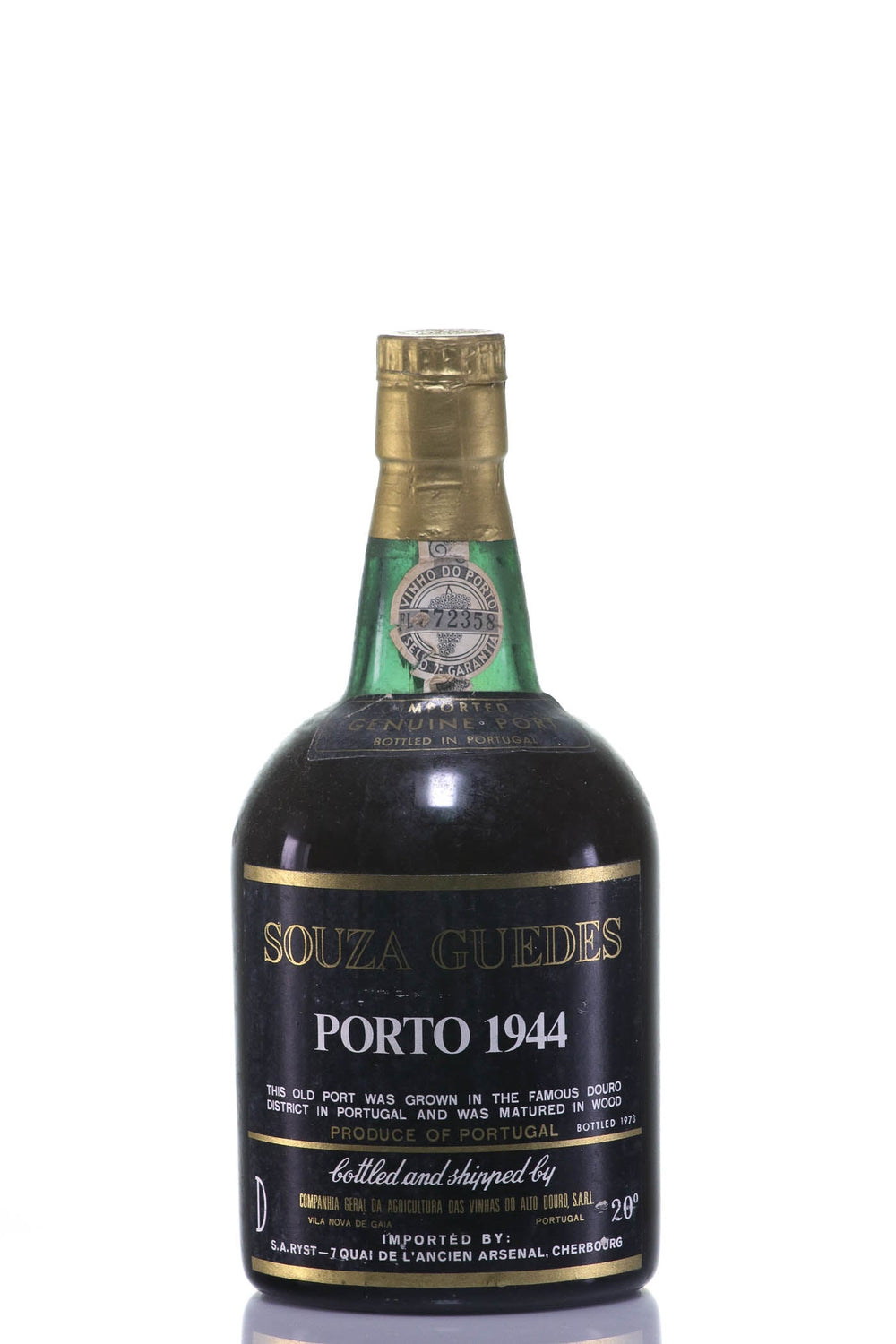 Souza Guedes 1944 Vintage Port - 750ml Fles van Luxe en Geschiedenis - Slijterij Rue Pinard 