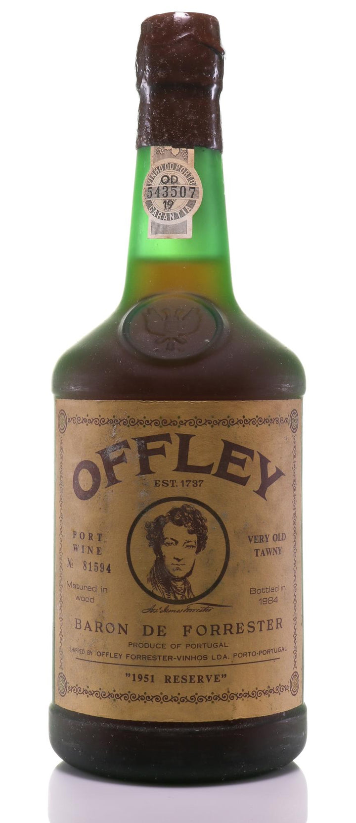 Offley 1951 Port - Hand-Picked by Baron de Forrester - Slijterij Rue Pinard 